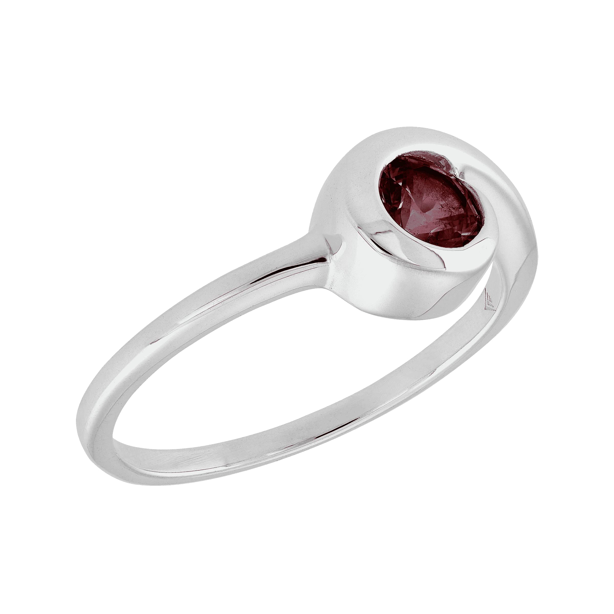 Silpada 'Another Trip Around the Sun' Natural Garnet Ring in Sterling Silver, Size 7, Size 7