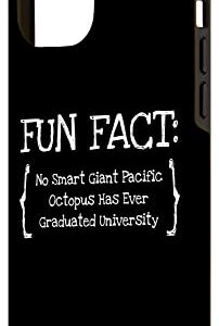 iPhone 12 Pro Max No Giant Octopus Graduated Uni Funny Animal Pun Humor Case