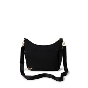 Baggallini womens Modern Everywhere Bag, Black W/ Gold Hardware, One Size US