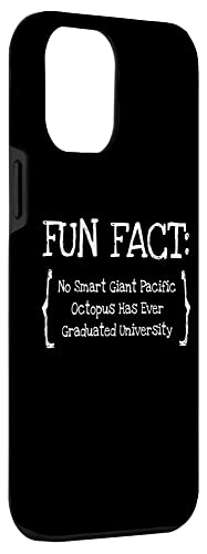 iPhone 12 Pro Max No Giant Octopus Graduated Uni Funny Animal Pun Humor Case