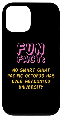 iPhone 12 mini No Giant Octopus Graduated Uni Funny Animal Pun Humor Case