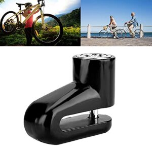 Disc Brake Lock, Disc Lock, ABS + Metal Portable for Bicycle for Motorcycle Road Bicycle(black)