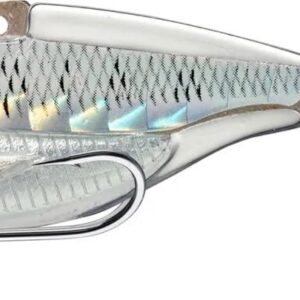 LIVE TARGET ICT Shad- Blade Bait, 2.25", 1/2 oz, Glow/Pearl