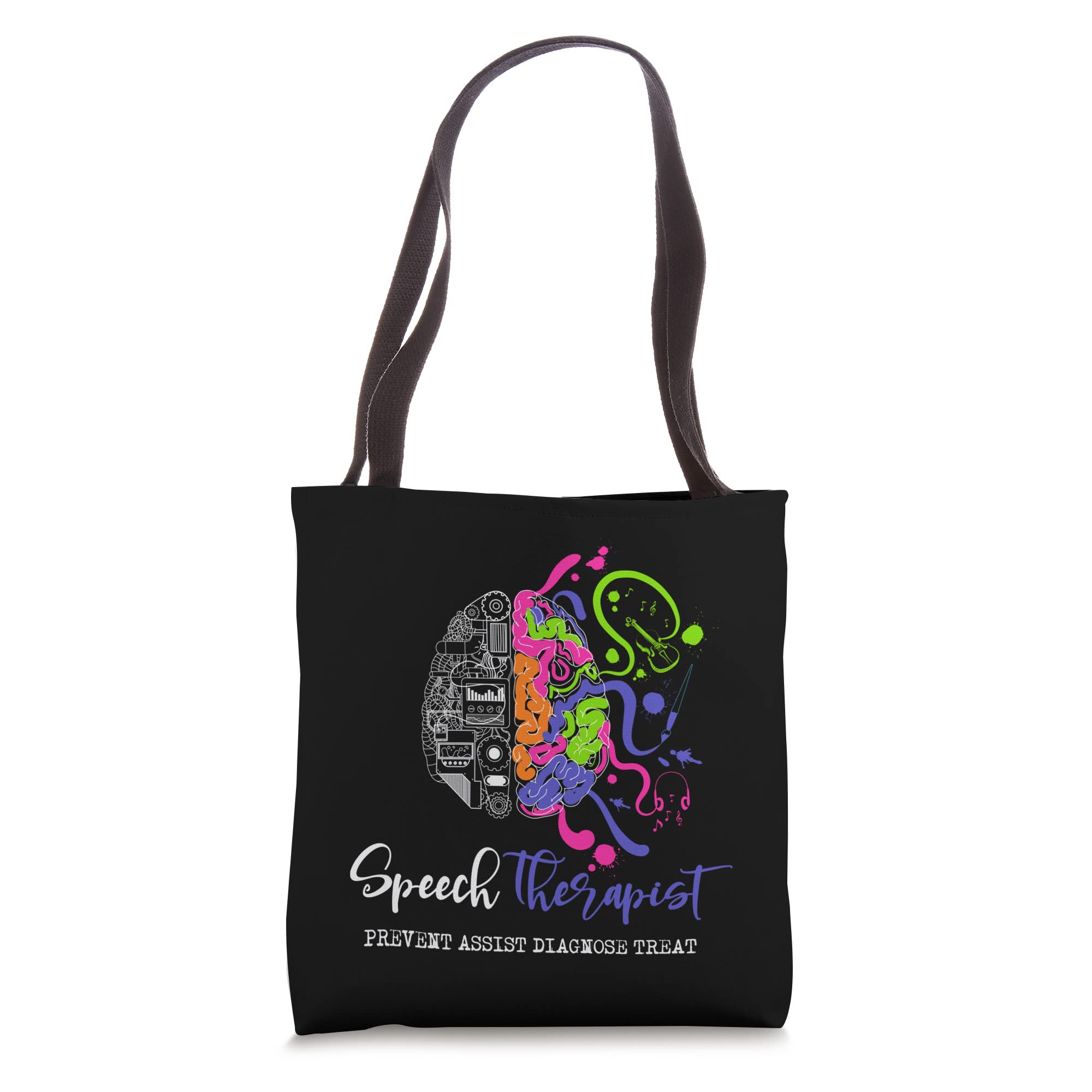 Brain of a Speech Pathologist, Speech Language Therapy Tote Bag