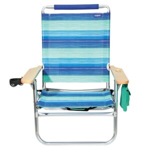 Copa Hi Back 13" Beach Chair (COLORS MAY VARY)