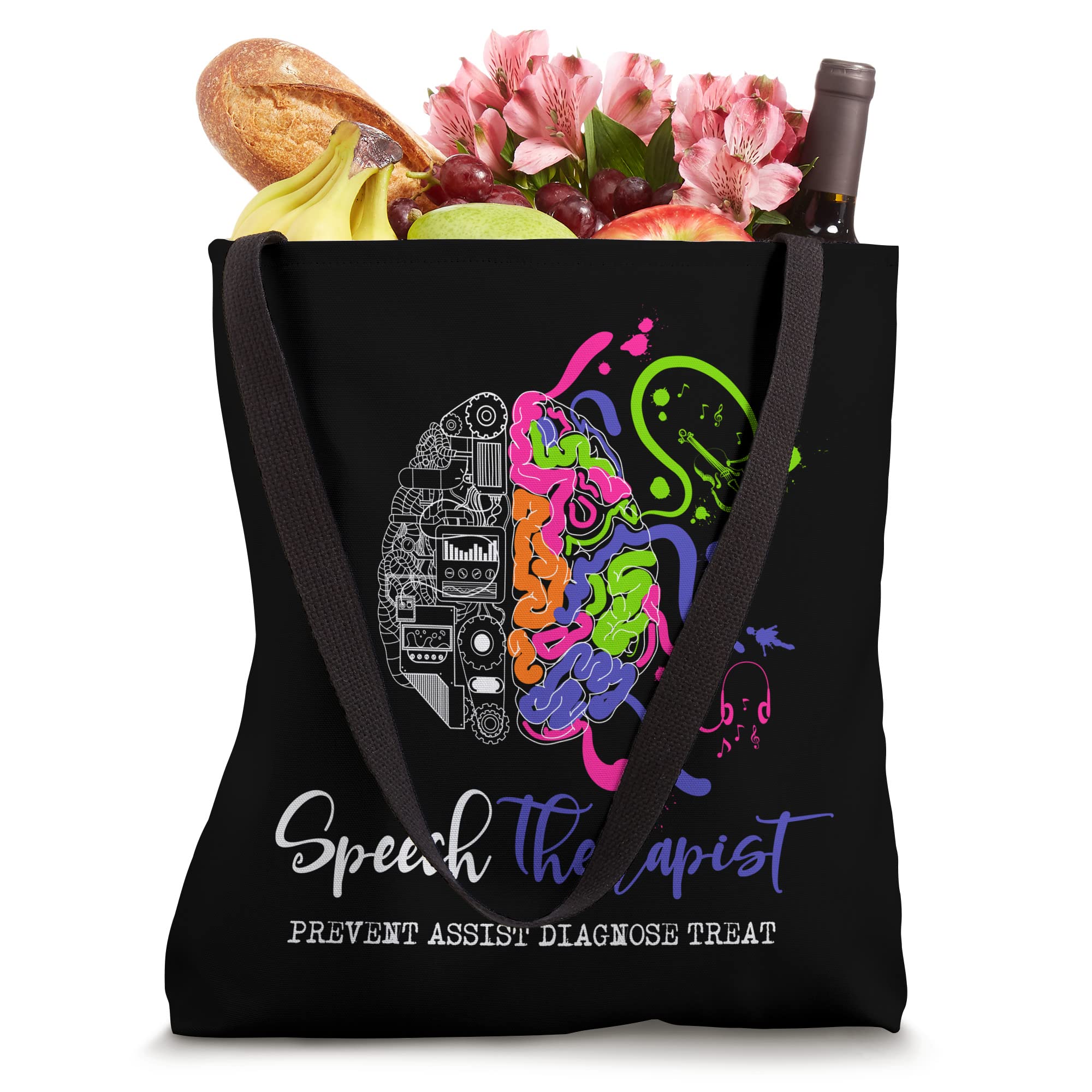 Brain of a Speech Pathologist, Speech Language Therapy Tote Bag