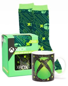 xbox mug and socks one size gaming controller 11oz cup game gifts