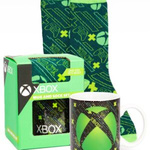 XBOX Mug And Socks One Size Gaming Controller 11oz Cup Game Gifts