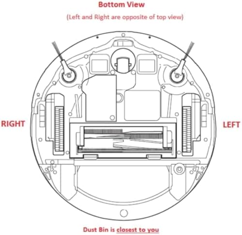 Shark IQ Robot Vacuum Left Spinning Brush Motor