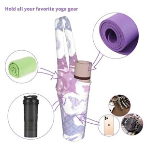 PandaWang Yoga Mats Bag with Pockets for Thick Mats Yoga Mat Bag Men Large Size Yoga Accessories Yoga Mat Bag for Women