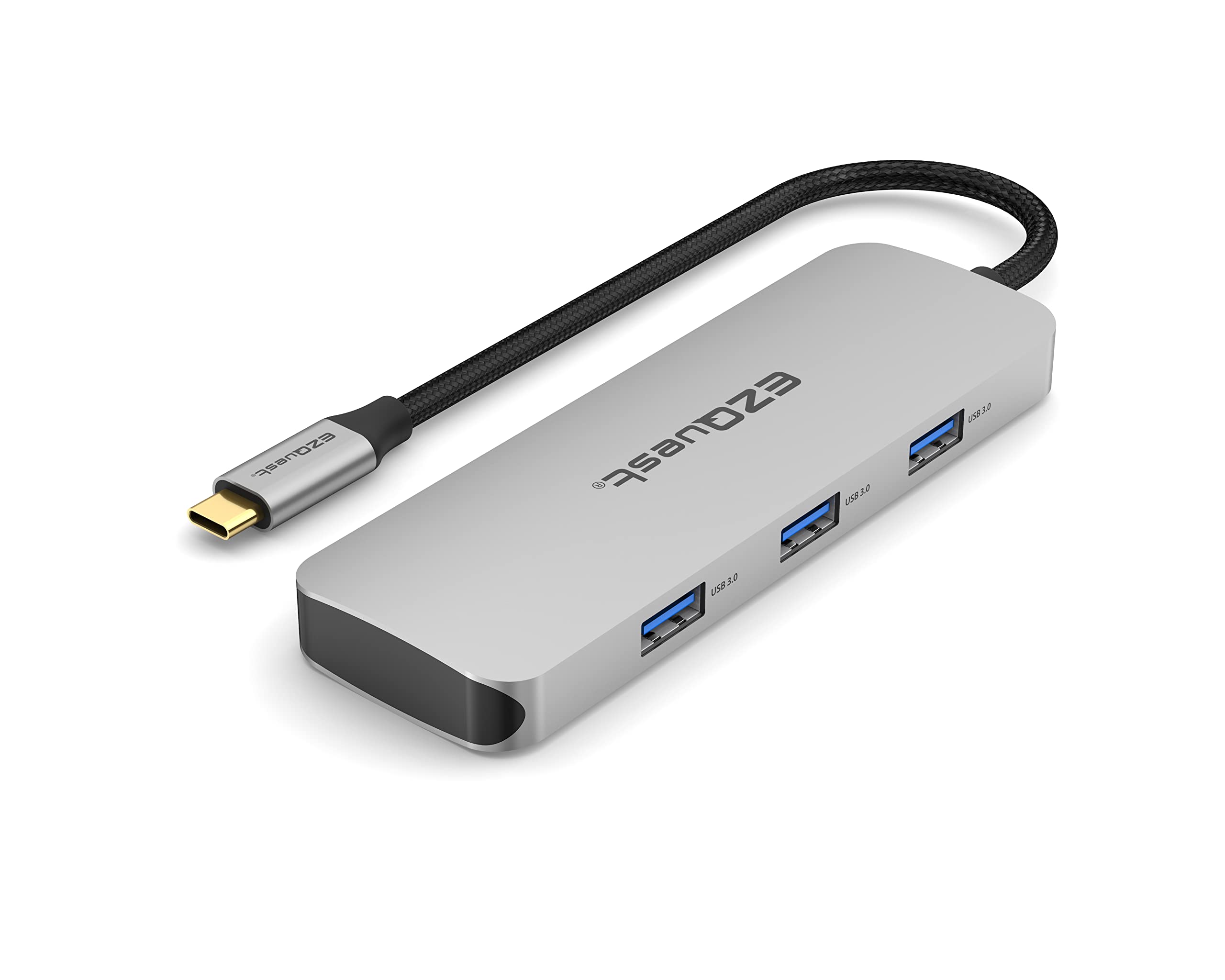 EZQuest USB C Hub Docking Station 7 in 1 with 3 Gen 2 10Gbs USB C Ports, 3 USB A 3.0 Ports, 1 USB C Power Delivery 3.0 with 5Gbs Data, Compatible with MacBook/Dell/HP/Lenovo Laptops