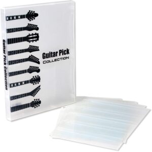 unikeep guitar pick collection kit - holds up to 225 picks (necks)