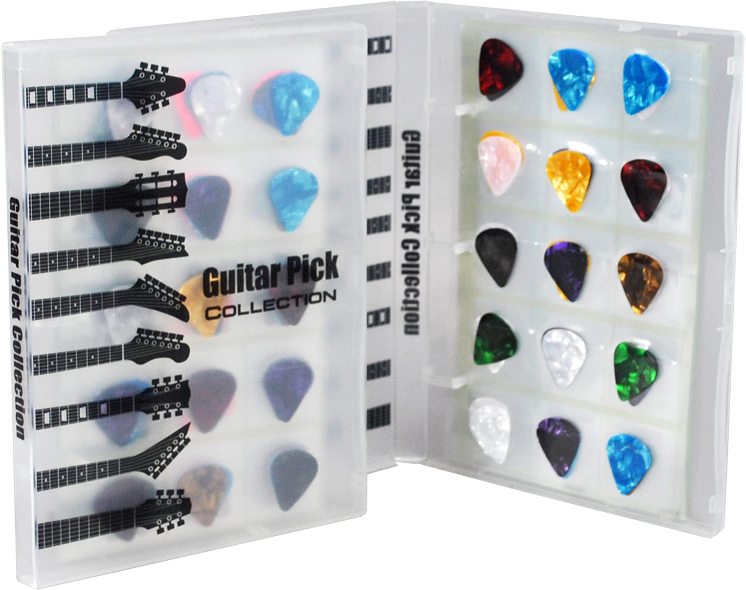 UniKeep Guitar Pick Collection Kit - Holds Up To 225 Picks (necks)