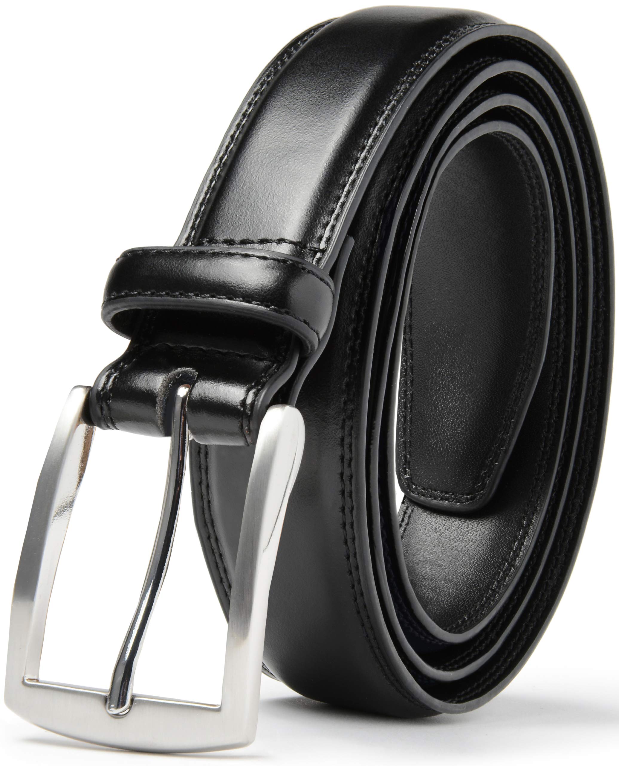 Carlo Fellini Belts For Men - Men's Dress Belt - Hand Made 100% Full Grain Cowhide Leather Belt For Men