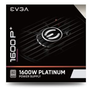 EVGA Supernova 1600 P+, 80+ Platinum 1600W, Fully Modular, 10 Year Warranty, Includes Free Power On Self Tester, Power Supply 220-PP-1600-X1