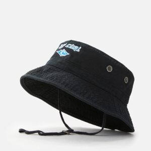 Rip Curl Icons Mid Brim Hat Washed Black LG/XL