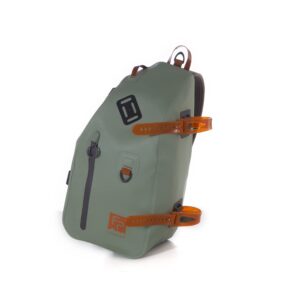 fishpond thunderhead submersible waterproof fly fishing sling pack - eco yucca