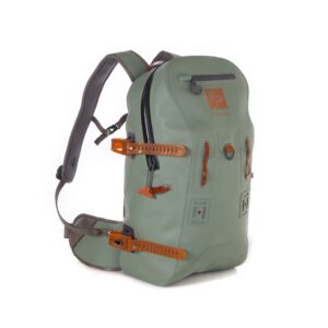 fishpond thunderhead submersible waterproof fly fishing & travel backpack - eco yucca