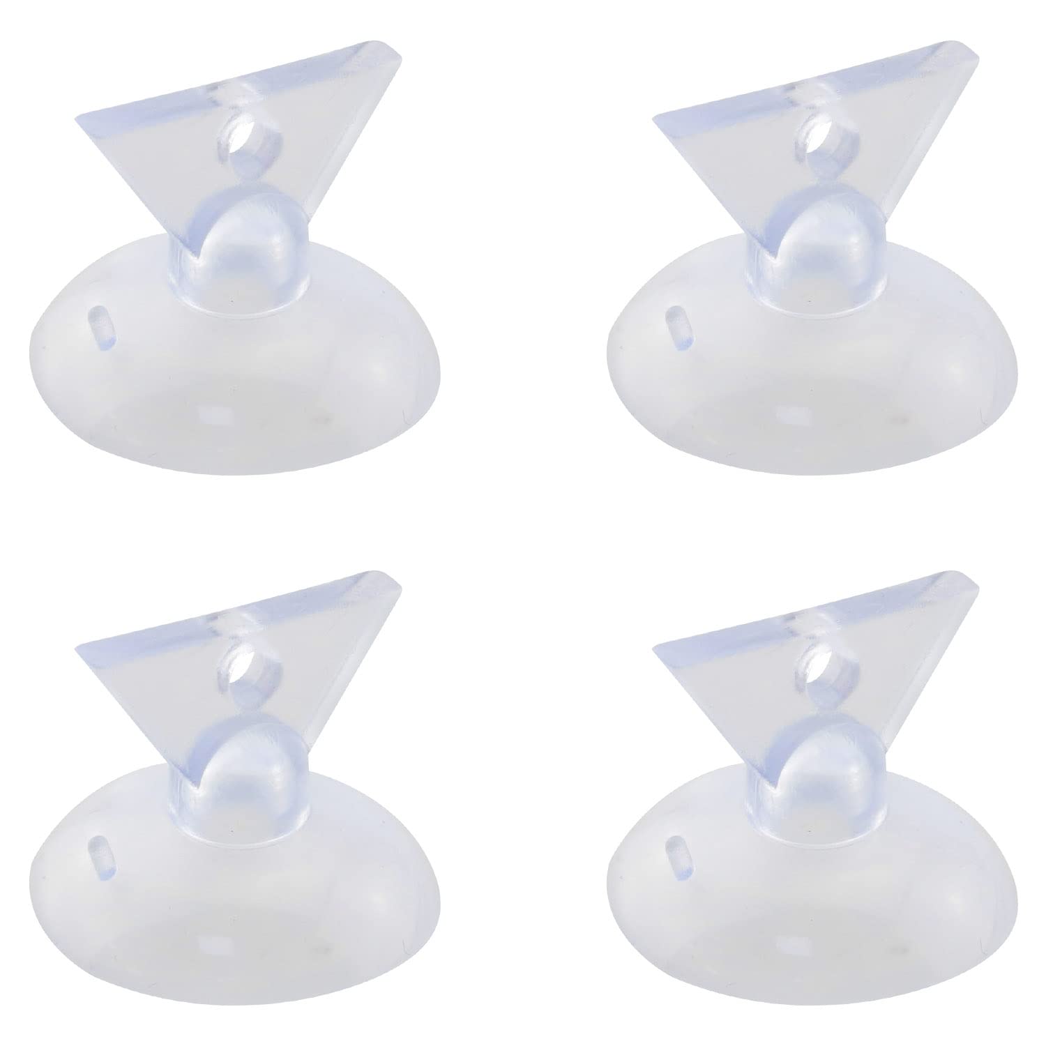 JianLing 4PCS Light Bulb Changer Suction Cup Light Bulb Replacing Suction Cup for Light Bulb Removal Light Bulb Changer Strong Grip Rubber Air Suction Cup, Transparent