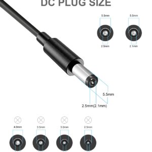 12V AC Power Adapter Cord fits for Yamaha Keyboard PSR, YPG, YPT, DGX, DD, EZ, P Digital Piano and Portable Keyboard Series (PA130 PA150 YPG-235 YPT-230 YPT-400 and More)