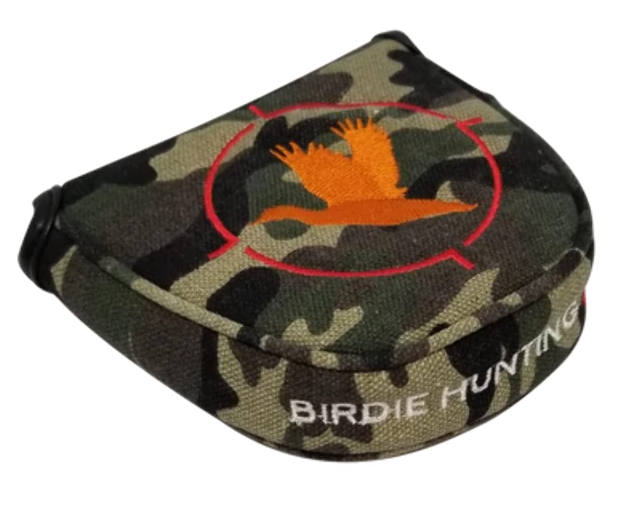 ReadyGOLF Birdie Hunting Camo Embroidered Putter Cover Mallet