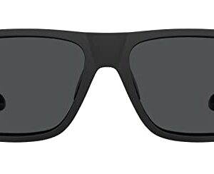 Under Armour mens Ua Battle Sunglasses, Matte Black/Gray, 65mm 16mm US