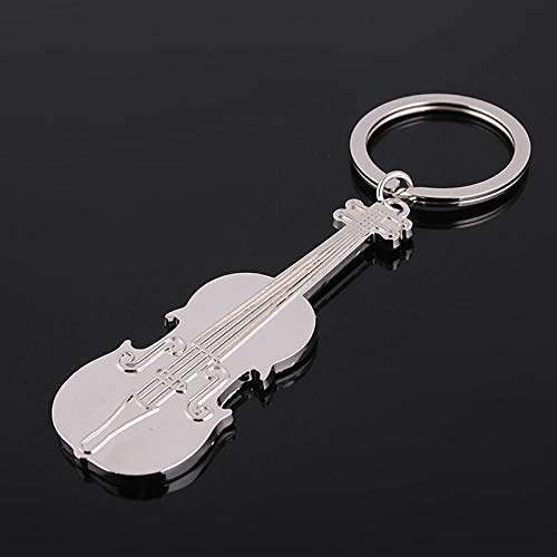 YALLNASL Violin Cello Gifts Keychain for Women Men Music Note Violin Key Ring christmas birthday Gifts for Violin Lovers Players Musicians Creative Gifts for Dad Sister Husbnad BFF