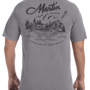 Big Mouth Martin T-Shirt (Medium) Dark Grey