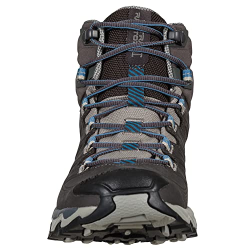 La Sportiva Womens Ultra Raptor II Mid Leather GTX Hiking Boots, Carbon/Atlantic, 9.5