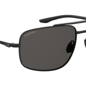 UA Impulse Sunglasses, Matte Black Frame w/ Polarized Gray Lenses (1369267-883)