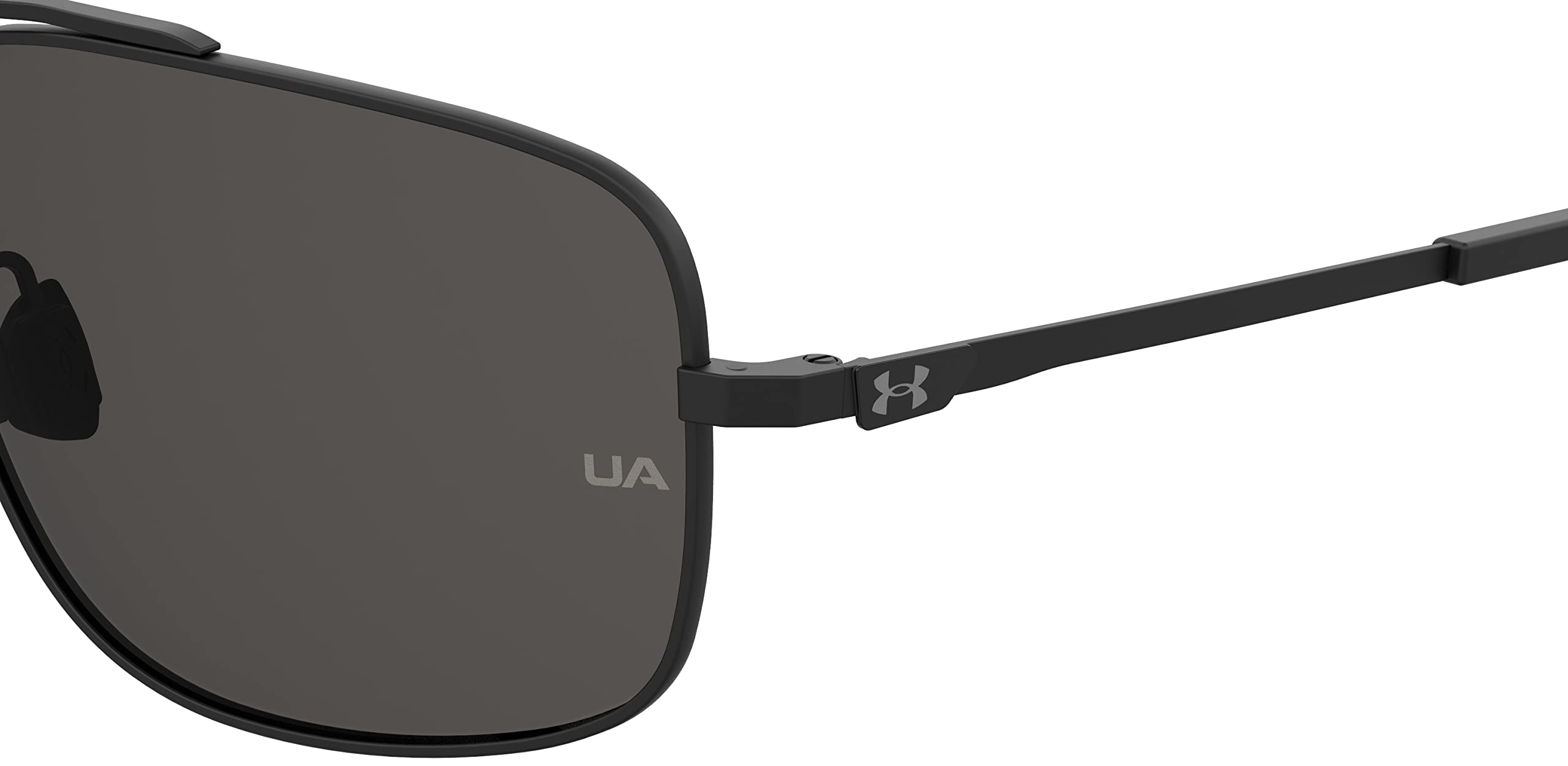 UA Impulse Sunglasses, Matte Black Frame w/ Polarized Gray Lenses (1369267-883)