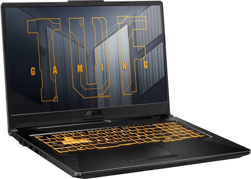 Asus TUF 17.3" 144Hz FHD Gaming Laptop | 11th Generation Core i5-11260H | NVIDIA GeForce RTX 3050 | Backlit Keyboard | Windows 10 | Grey | with USB3.0 HUB Bundled (8GB DDR4 | 512GBSSD | USB3.0 HUB)