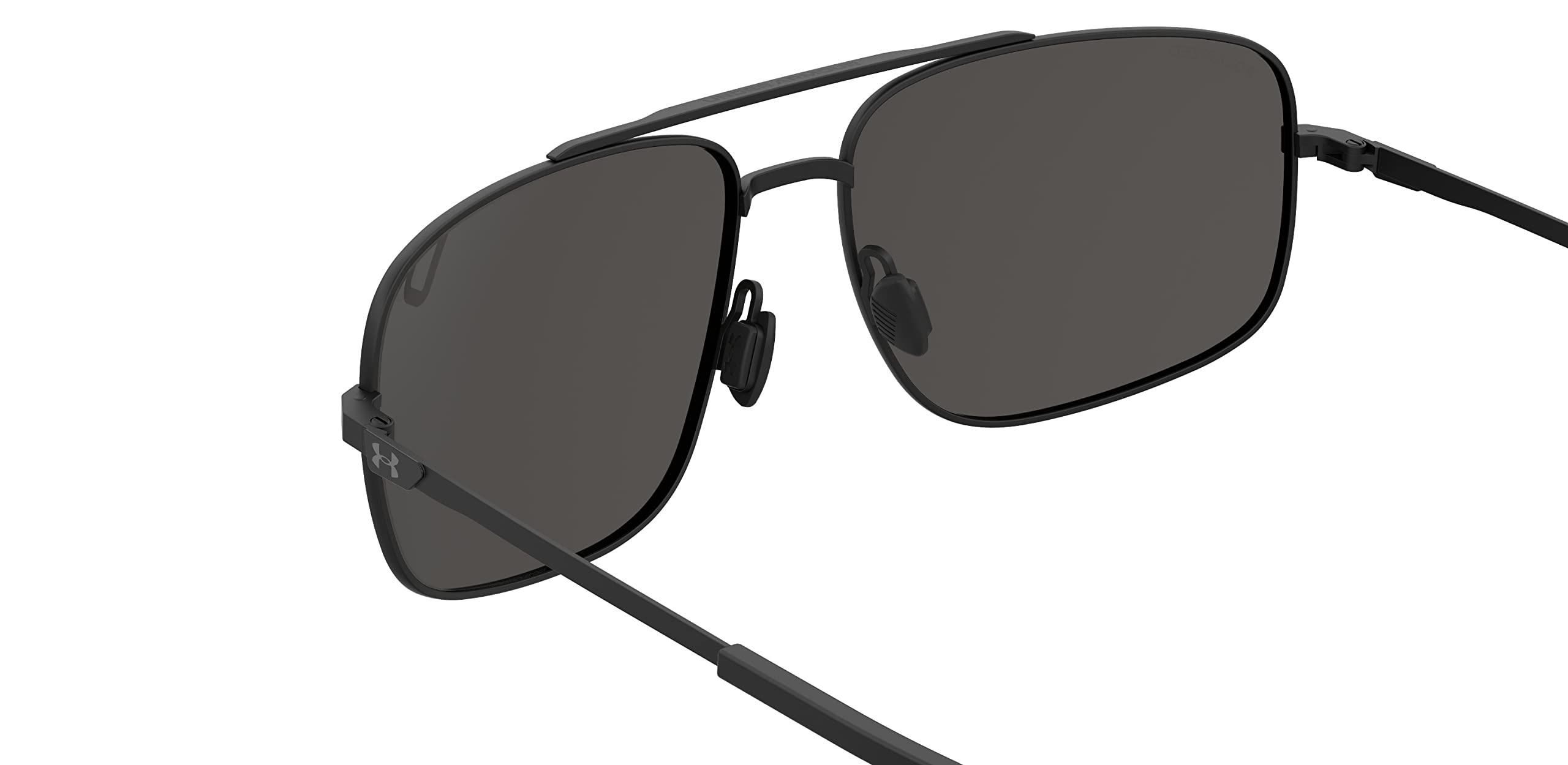 UA Impulse Sunglasses, Matte Black Frame w/ Polarized Gray Lenses (1369267-883)