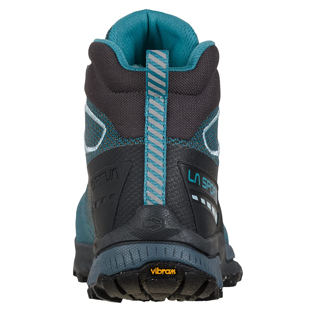 La Sportiva Women's TX Hike Mid GTX Hiking Boots, Topaz/Carbon, 7.5