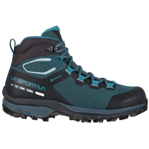 La Sportiva Women's TX Hike Mid GTX Hiking Boots, Topaz/Carbon, 7.5