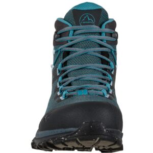 La Sportiva Women's TX Hike Mid GTX Hiking Boots, Topaz/Carbon, 7.5