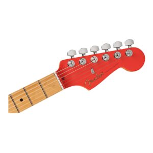 Fender Player Stratocaster Electric Guitar - Fiesta Red with Maple Fingerboard and Matching Headstock