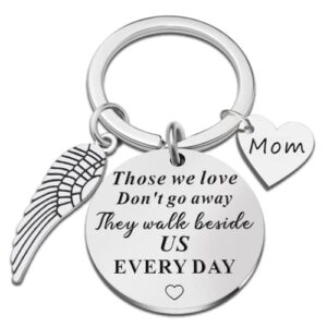 grieving mother gifts mom memorial gifts keychain for loss of mom mother sympathy gifts for loss of mom loved one father grandma papa grieving mother gifts passing away funeral gifts for mom key ring