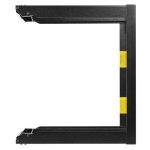 Tripp Lite 12U Wall-Mount Open Frame Server Rack Enclosure, 2-Post, Hinged Front, Heavy-Duty Steel, 12-24 Threaded & Numbered Mounting Holes, 5-Year Warranty (SRWO12US2)