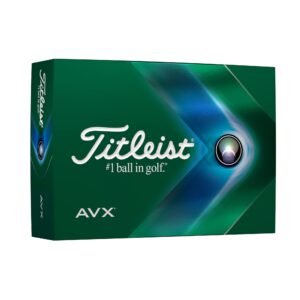 titleist avx golf balls, white (one dozen)