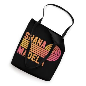 Shana Madela Yiddish Jewish Expression Pretty Girl Tote Bag