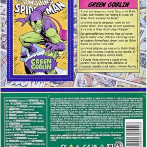 Marvel Legends Series 3.75-inch Retro 375 Collection Green Goblin Action Figure Toy, 2 Accessories