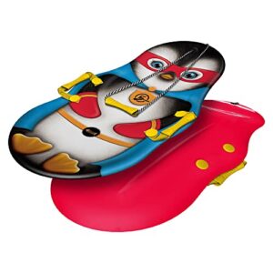 Sno-Storm 36in Foam Winter Kiddy Snow Sled 2-Pack, Multi Character, (AZ21-SBSL360-2PK)