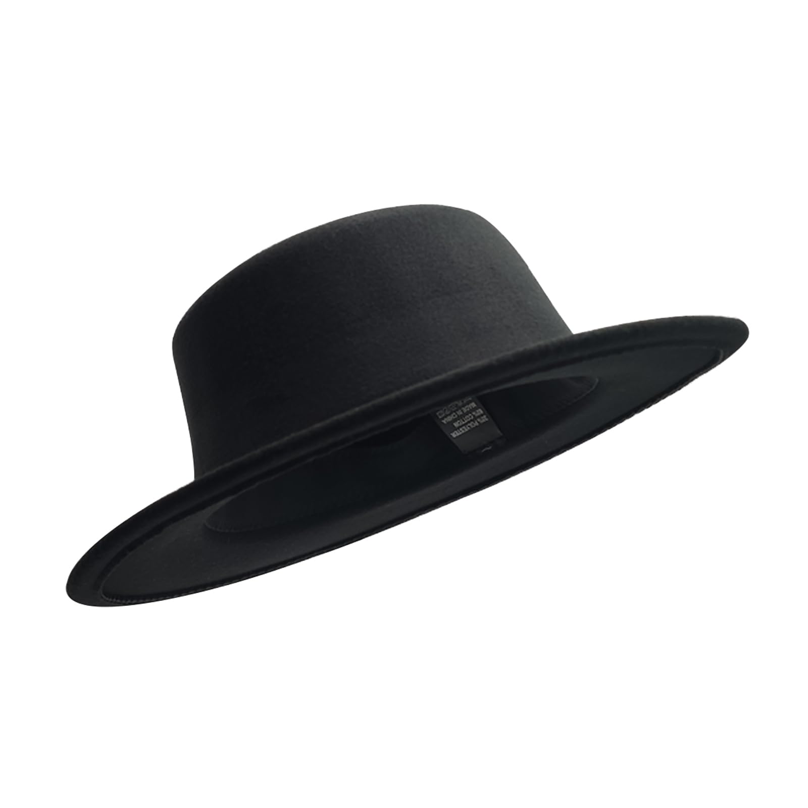 Willheoy Fedora Hats for Women Flat Top Hat for Men Pork Pie Hat Wide Brim Church Hat Boater Trilby Cap