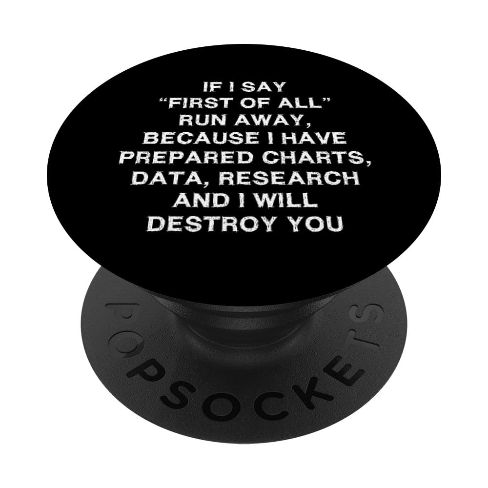 If I say first of all saying funny uni work gift boss PopSockets Standard PopGrip