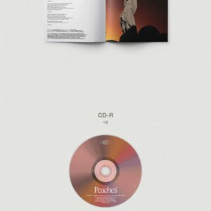 EXO KAI [ PEACHES ] 2nd Mini Album ( DIGIPACK Ver. ) 1ea CD+28p Photo Book+1ea Folded Poster(On pack)+1ea Photo Card+2 EXO STORE GIFT CARD SEALED