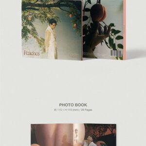 EXO KAI [ PEACHES ] 2nd Mini Album ( DIGIPACK Ver. ) 1ea CD+28p Photo Book+1ea Folded Poster(On pack)+1ea Photo Card+2 EXO STORE GIFT CARD SEALED