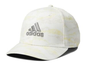 adidas golf unisex-adult tour print snapback hat, white, osfm