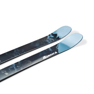 Nordica Men's Enforcer 104 Unlimited All-Mountain Touring Skis | High-Performance Fast Stable Durable Lightweight Rocker Skis, Blue/Gray, Size: 186