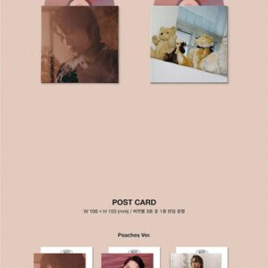 Thaivee EXO KAI [ PEACHES ] 2nd Mini Album (PHOTO BOOK PEACHES Ver.) CD+72p Photo Book+Memory Film(Peaches Ver ONLY)+ETC+2 EXO STORE GIFT CARD